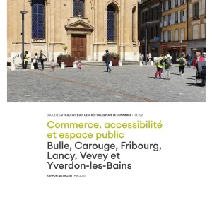Commerce, accessibilité et espace public - Rapport