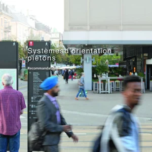 Systèmes d’orientation piétons - Recommandations