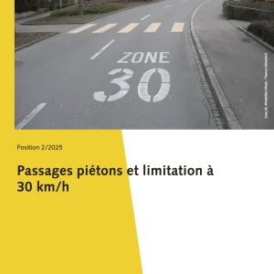 Passages piétons et limitation à 30 km/h